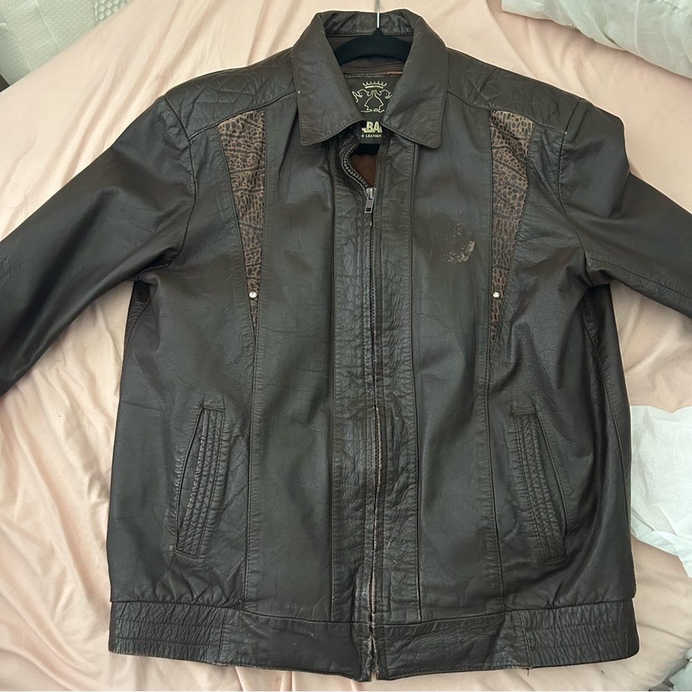 Vintage Genuine Leather Jacket